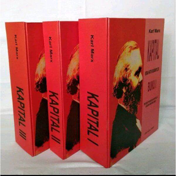 BUKU DAS KAPITAL Jilid 1-3 - Karl Marx HardCover