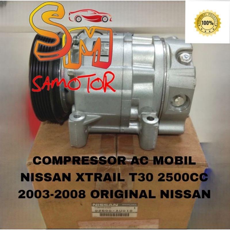 Compressor kompressor ac mobil Nissan Xtrail T30 2.5 2003-2008 Original Nissan