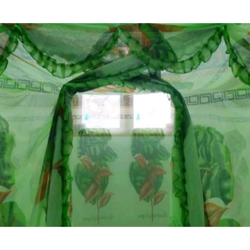 Kelambu Kotak PREMIUM Gread A/ Kelambu Kembang/ Kelambu Manohara