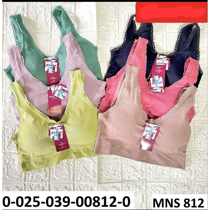 BH SPORT BRA WANITA olahraga IMPORT FEMA Busa TANPA KAWAT Seamless ADEM LEMBUT HALUS MURAH PREMIUM 8