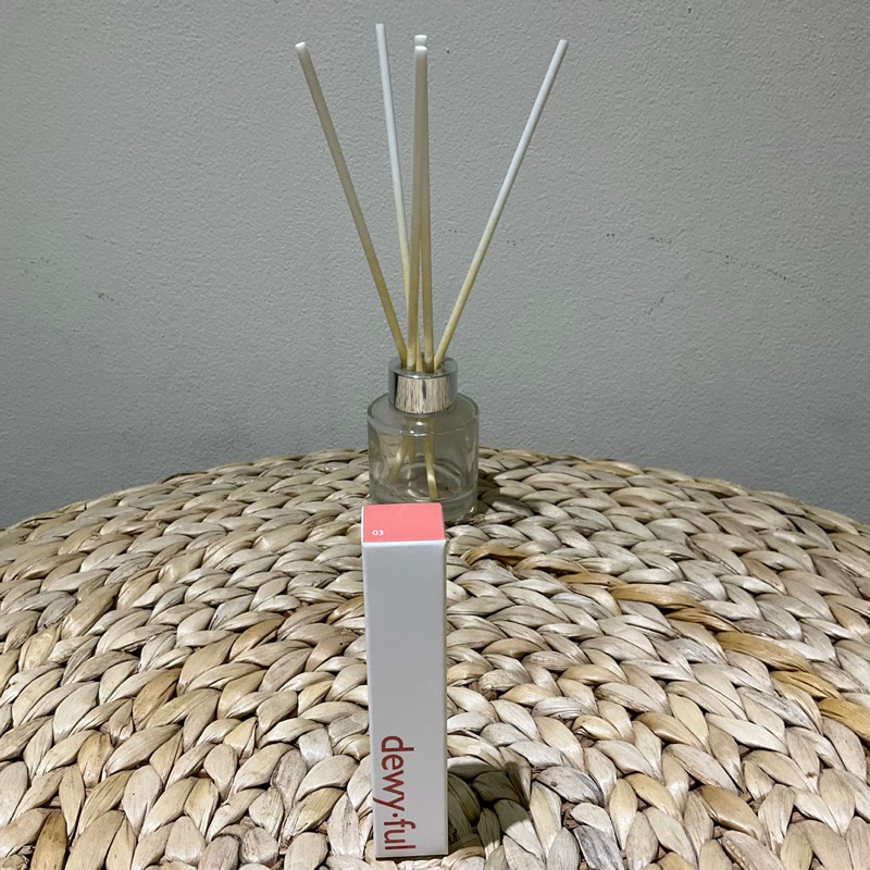 Romand Rom&nd Dewyful Water Tint Lip Tinted Liquid Lipstick Shade 03 If Rose Full Size Original