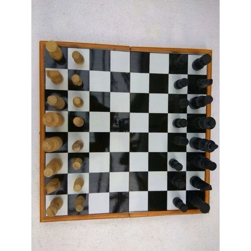 Papan Catur Kayu XL Size 50cm - Catur Kayu Besar