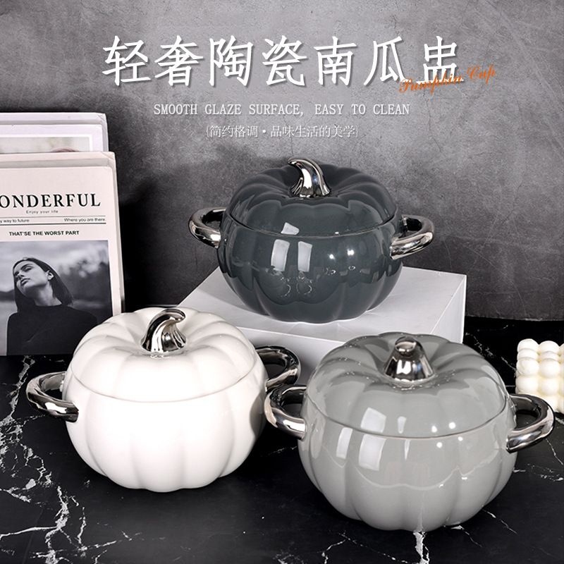 Panci labu pumpkin pot panci tomat tomato pot pumpkin pot ceramic
