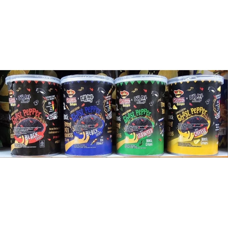 

Mister Potato Ghost Pepper Pedas Series 40g Can