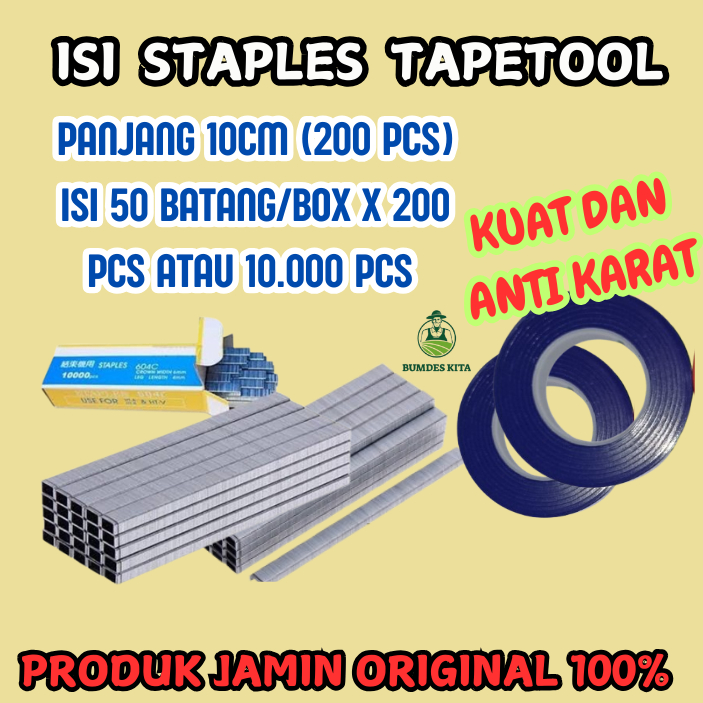 

ISI STAPLES TAPETOOL REFIL PITA TAPETOOL