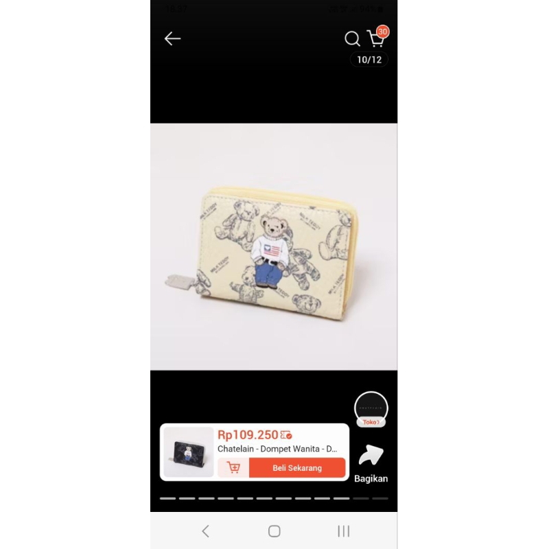 Chatelain dompet wanita