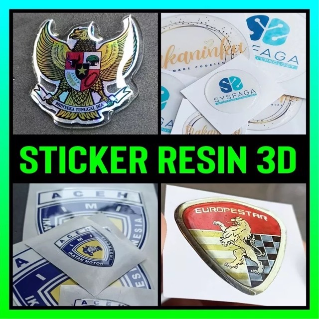 STICKER RESIN LENTUR CUSTOM SATUAN - DUNIA CUSTOM 99STICKER RESIN LENTUR CUSTOM SATUAN DC99
