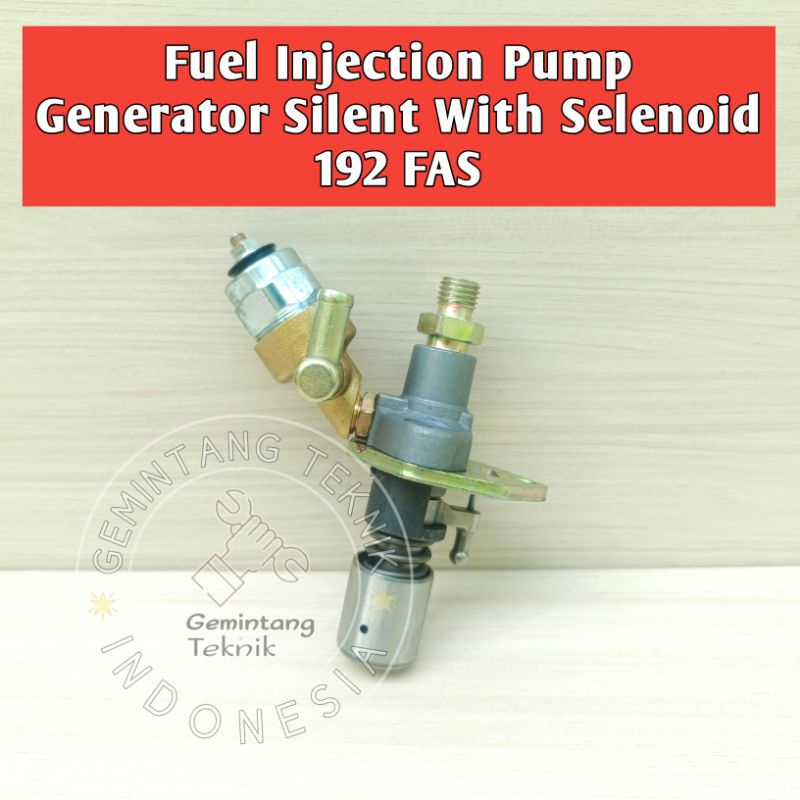 Fuel Injection Pump 192FAS Genset Silent 5000 Watt - 8000 Watt / Pompa Solar 192FAS / Bos Pom Genset