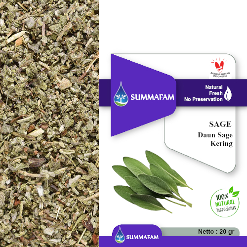 

Summafam Dried Sage - rempah Daun Sage Kering