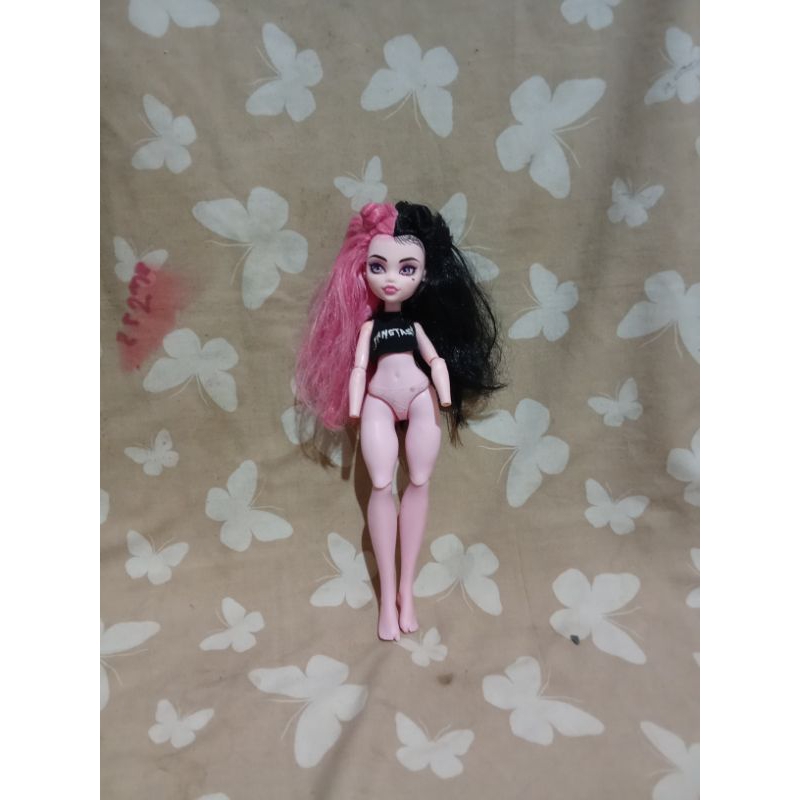 mainan boneka Barbie mattel monster high creepover junk