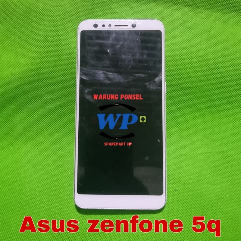 LCD PLUS FRAME ASUS ZENFONE 5Q X017DA ORI COPOTAN MINUS BACA DESKRIPSI