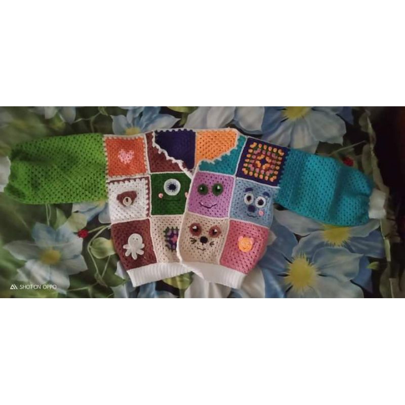 CARDIGAN rajut handmade Crochet custom