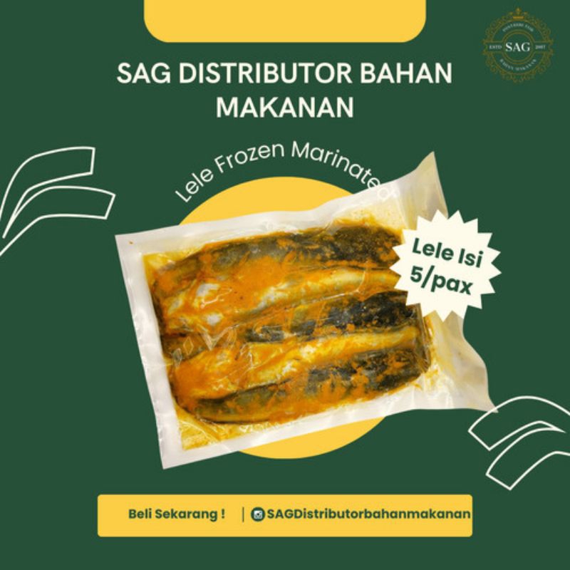 

PELOPOR LELE FILLET,LELE BUMBU Isi 4 KEMASAN VACUM Termurah
