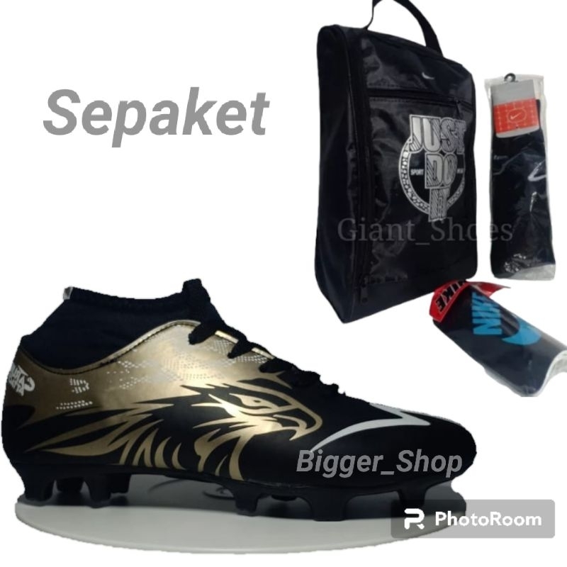 Paket Komplit Sepatu Bola Anak Garuda Attack / Sepatu Bola Anak Komplit / Sepatu Sepak Bola Anak / S