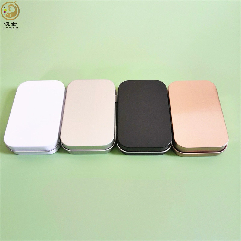 kotak kaleng tinplate polos penyimpanan asesoris