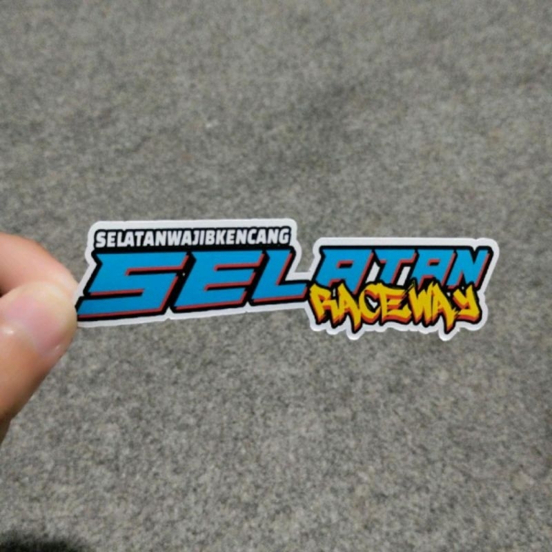 stiker selatan raceway
