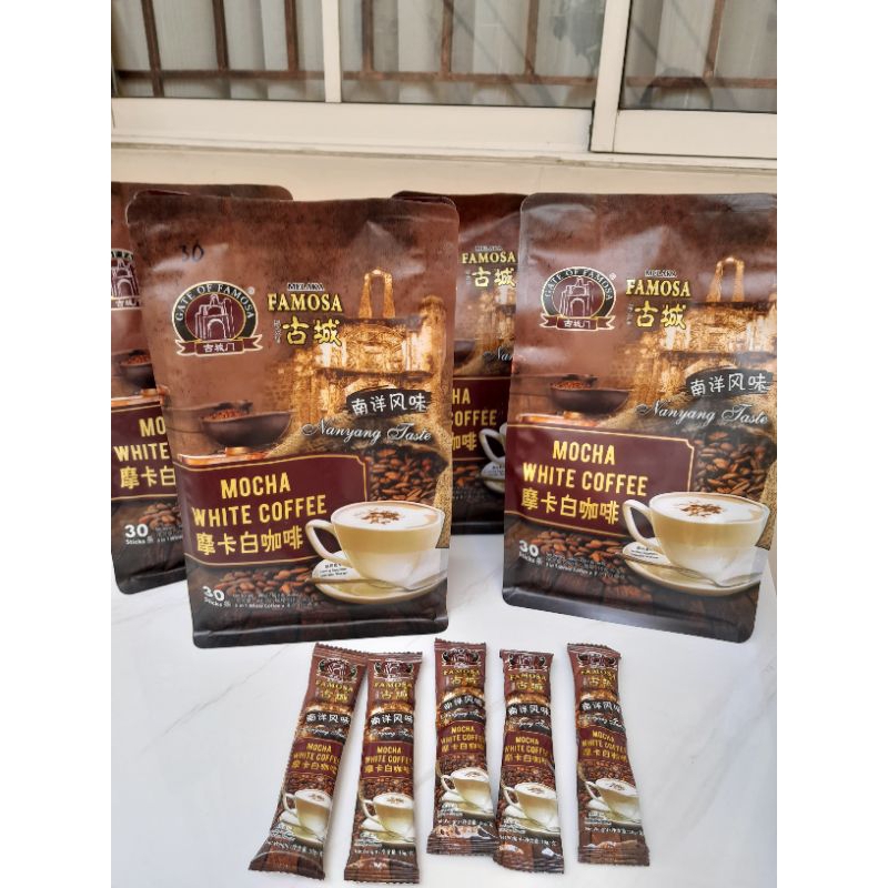 

kopi Malaka mocha white coffee kopi 3 in 1
