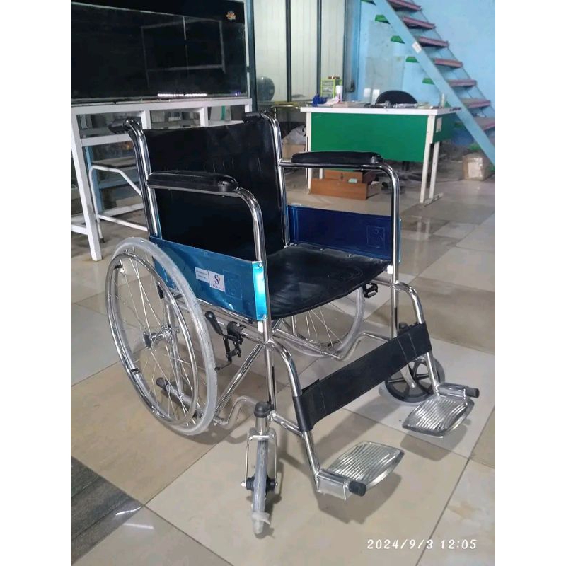 KURSI RODA PASIEN || KURSI RODA STANDAR PASIEN