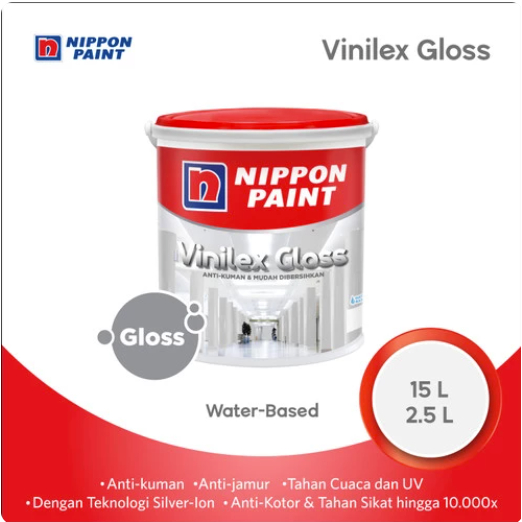 Cat Tembok Interior Nippon Vinilex Gloss 2.5 L