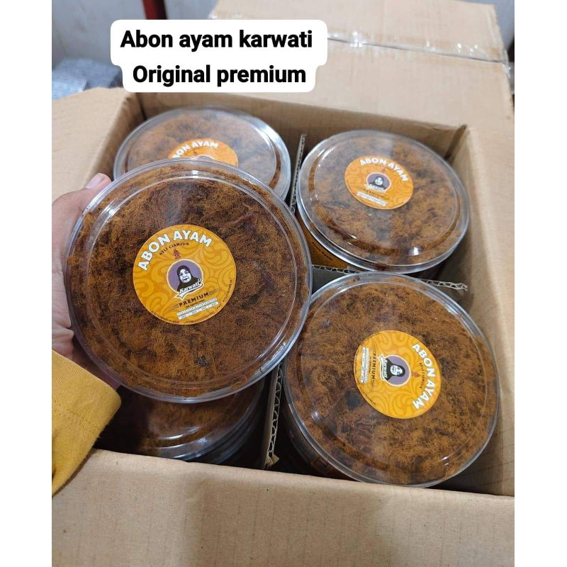 

Abon ayam karwati original dan pedas premium