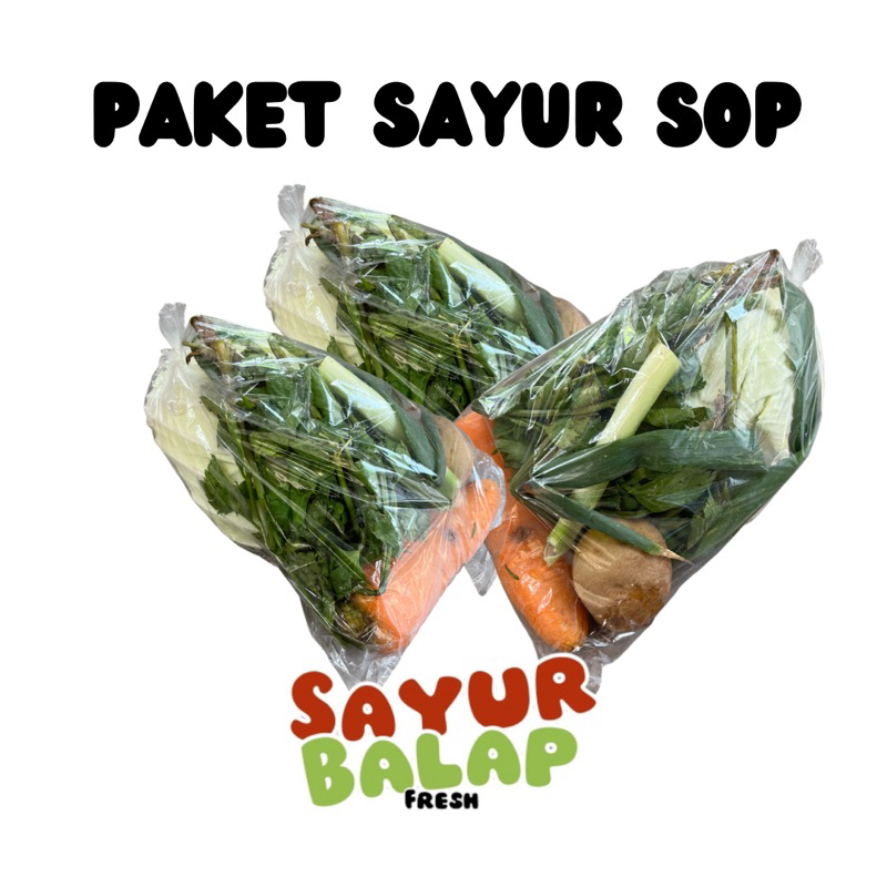 

Paket Sayur Sop 10000 dapat 3 Bungkus