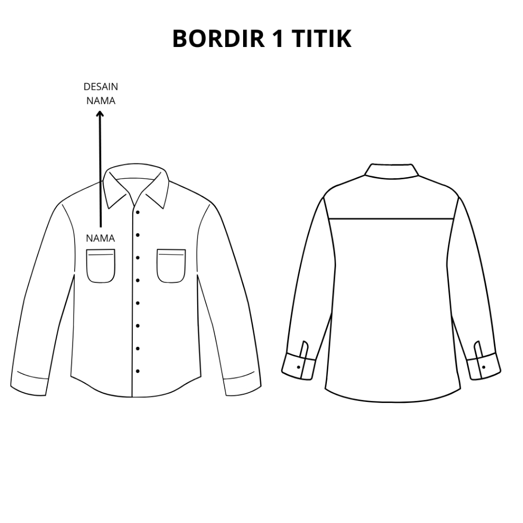 KEMEJA TACTICAL CUSTOM BORDIR AMERICAN DRILL