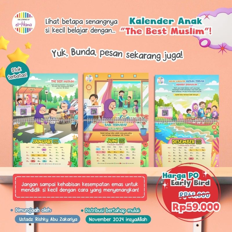 

Kalender Anak The Best Muslim Elhana