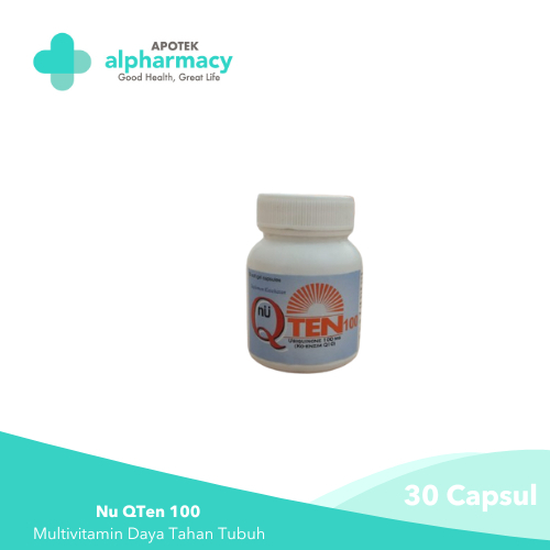 Q-Ten 100 mg 30 Kapsul