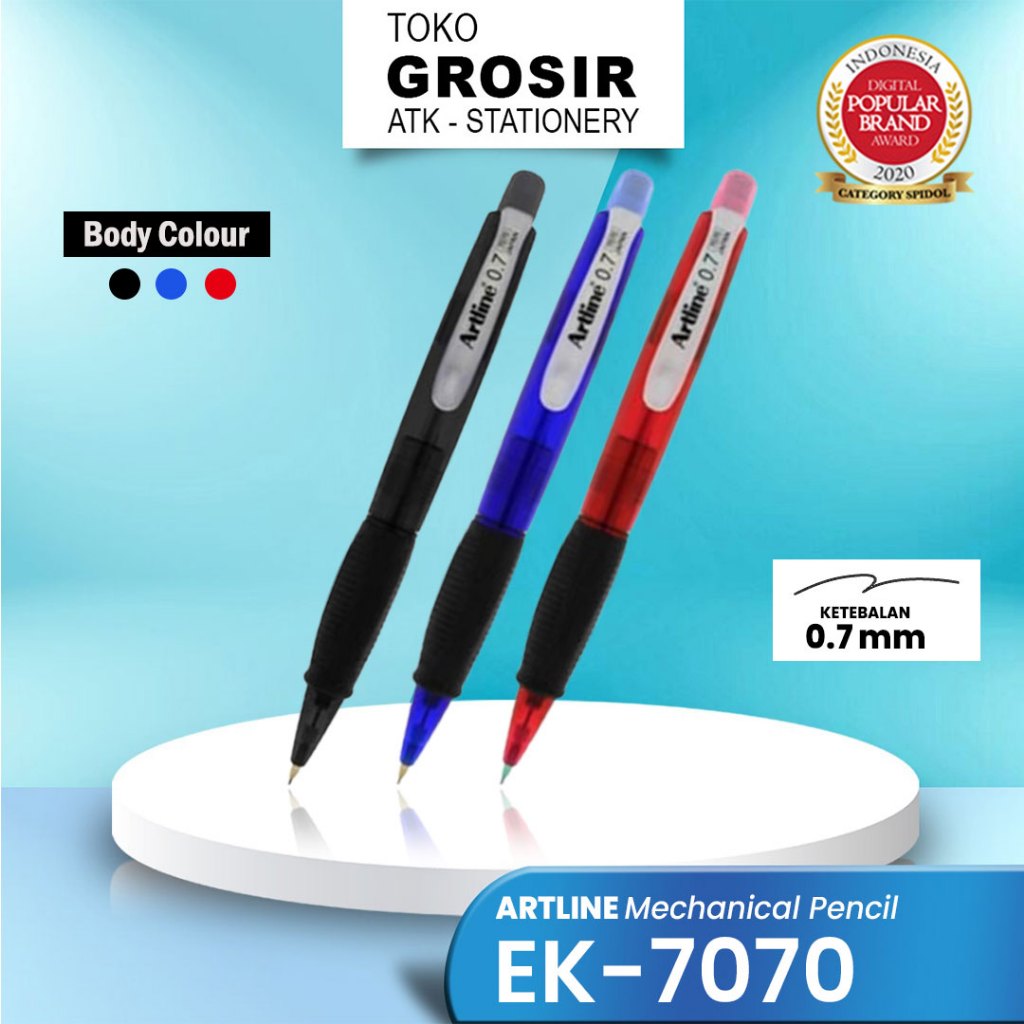 

GROSIR ARTLINE Pensil Mekanik / Mechanical Pencil EK-7070
