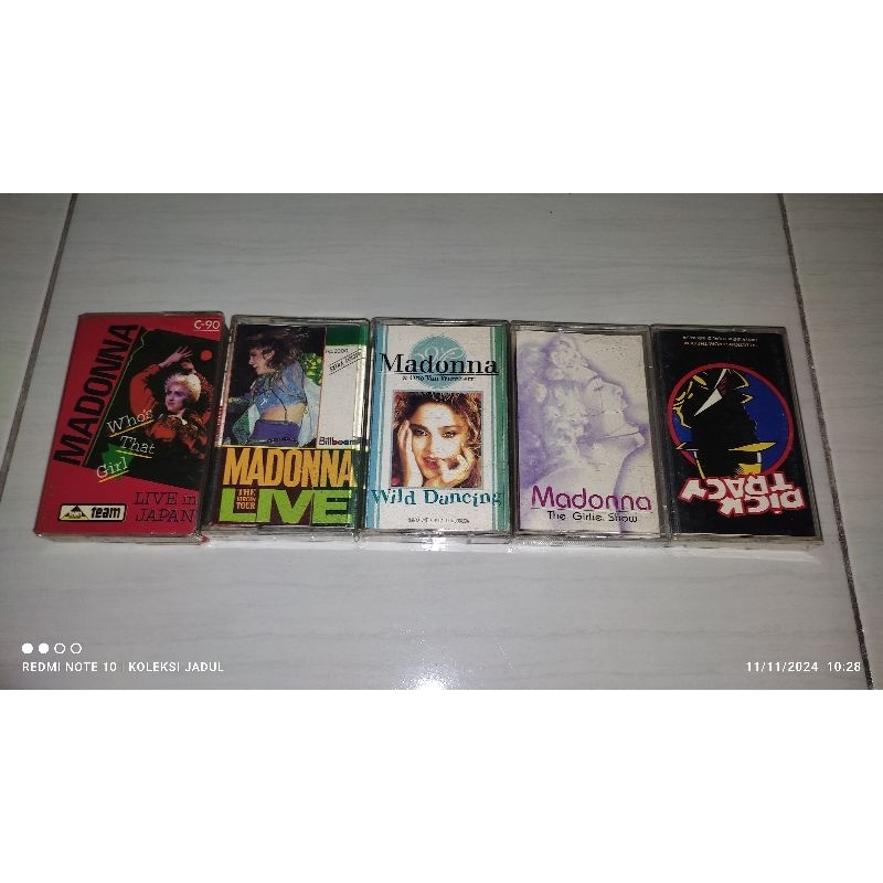 Paket Kaset Madonna