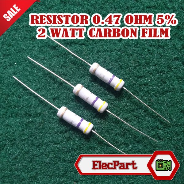 1PCS RESISTOR 0.47 OHM 0.47 R 0.47ohm 2 WATT
