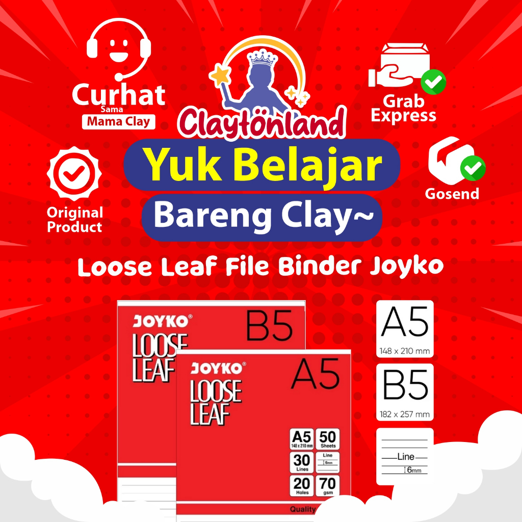 

Loose Leaf Isi Kertas File Binder Joyko