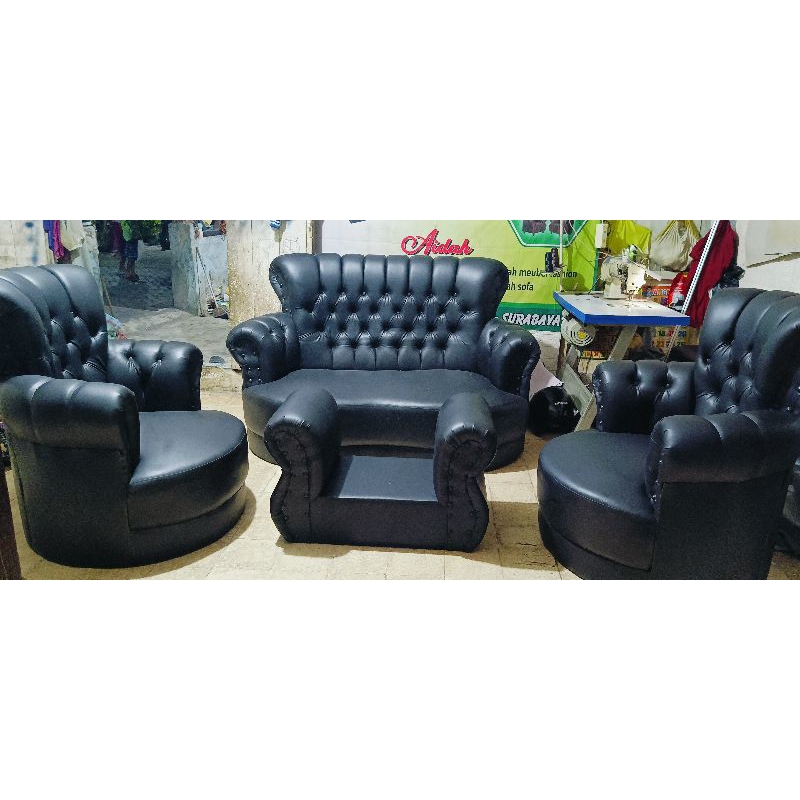 sofa Brazil 211 hitam