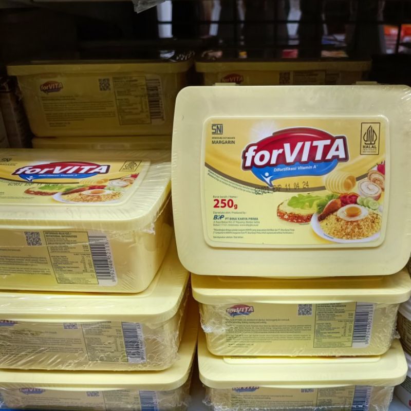 

FORVITA MARGARINE BOX 250 GR