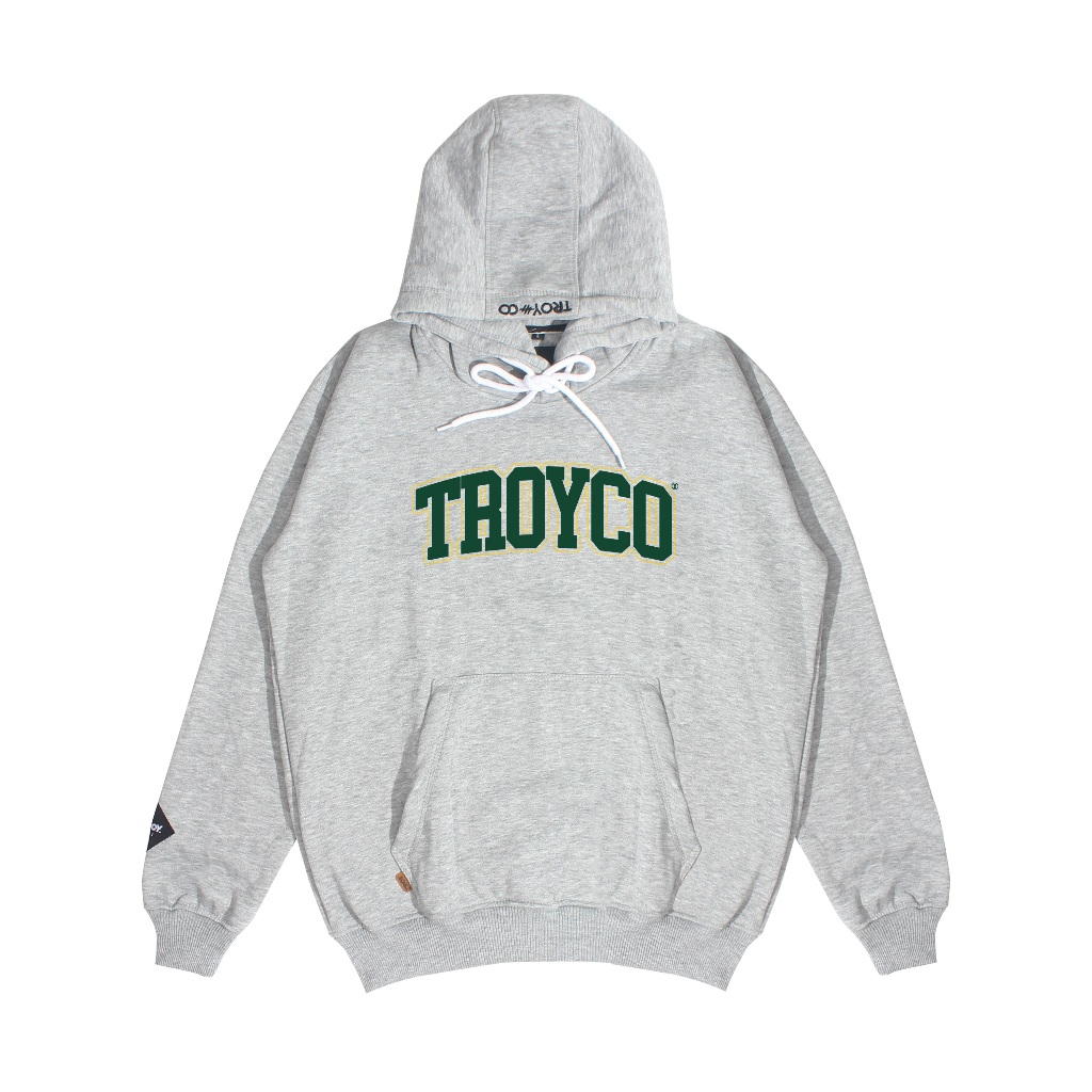 Troy Company Sweater Hoodie Misty Old Skool - Hoodie Pria Abu Misty KH 2830
