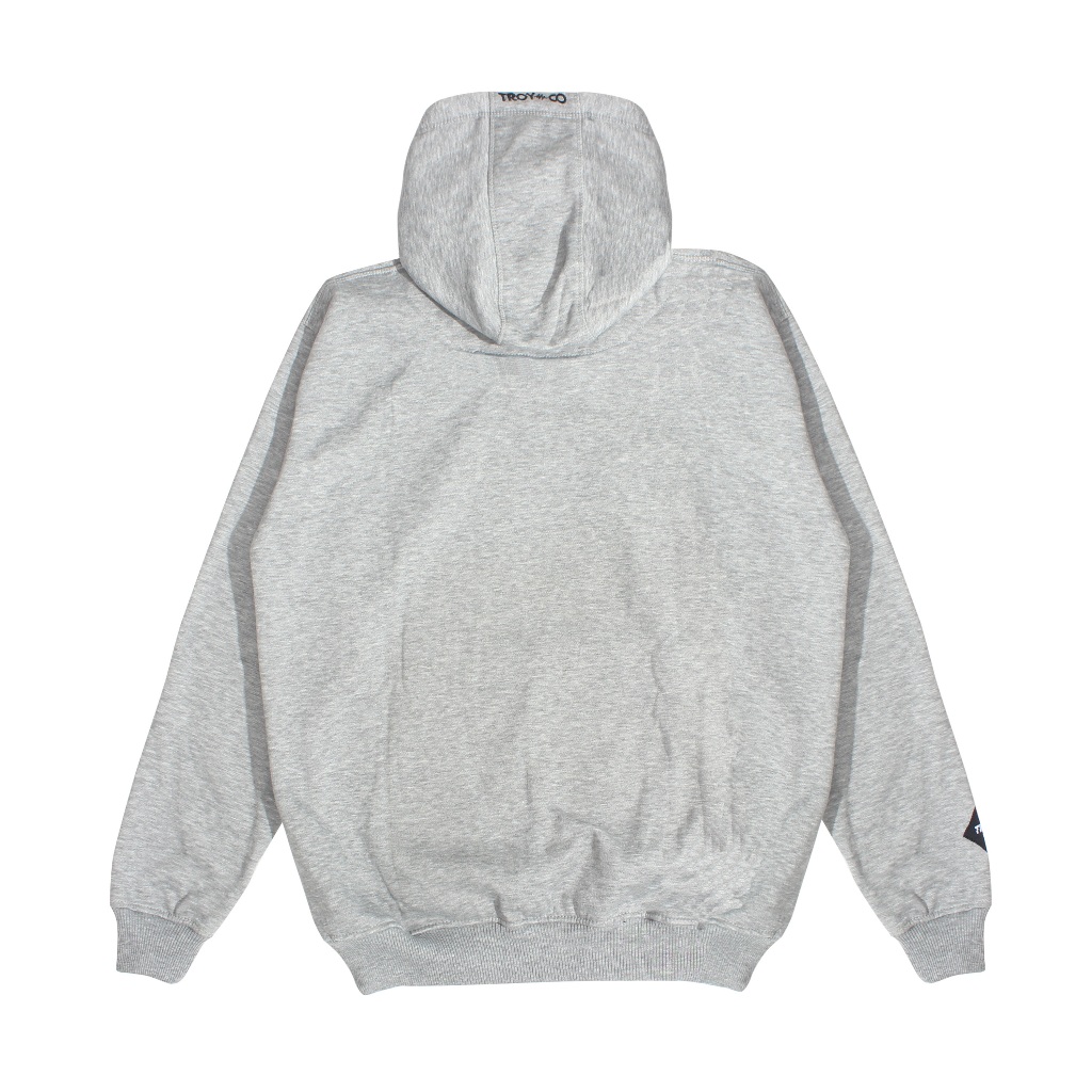 Troy Company Sweater Hoodie Misty Old Skool - Hoodie Pria Abu Misty KH 2830