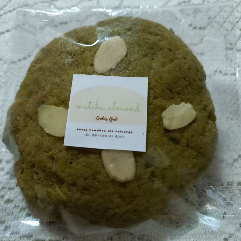 

Cookies Matcha Almond