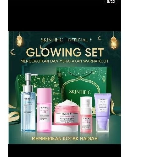 Skintific glowing set