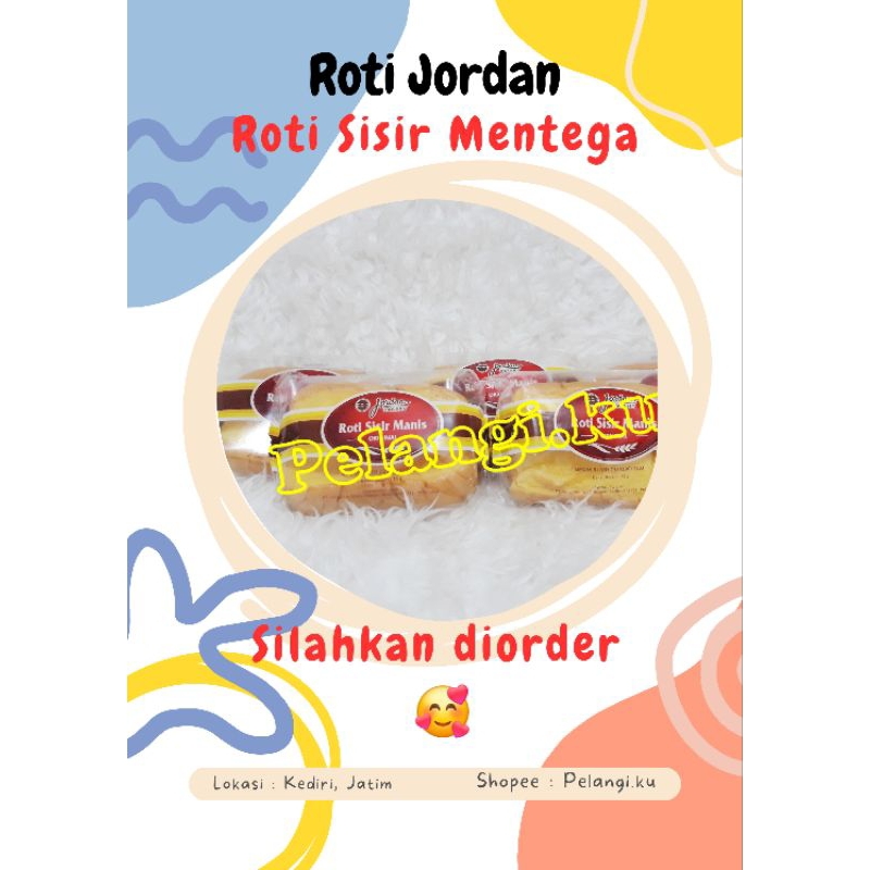 

Jordan Bakery - Roti Sisir Mentega (5 pcs)