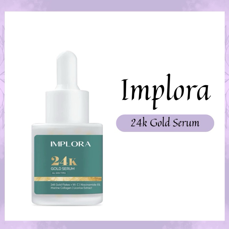 IMPLORA 24K GOLD SERUM