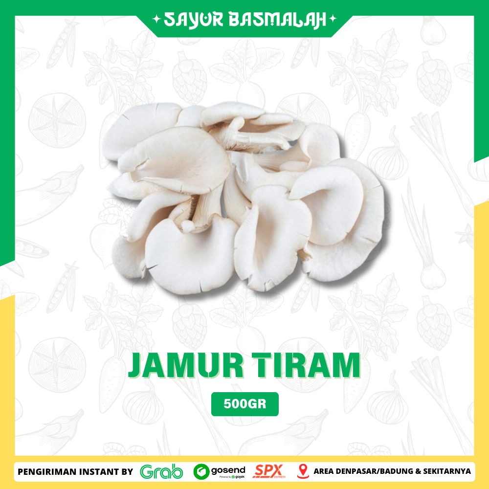 

Jamur Tiram 500gr - Sayur Basmalah