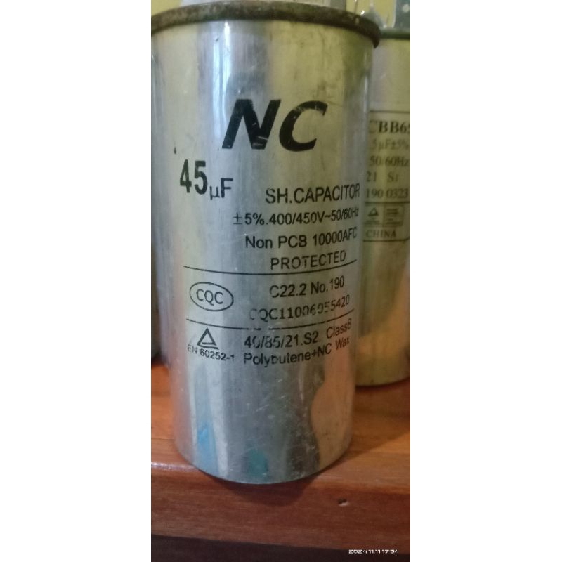 #kapasitor#kompresor#AC#45uf#BEKAS#original