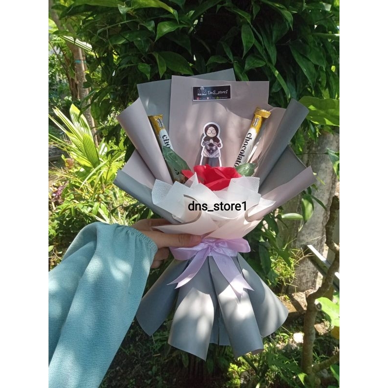 

Mini Buket hari guru bisa request topper guru READY STOK