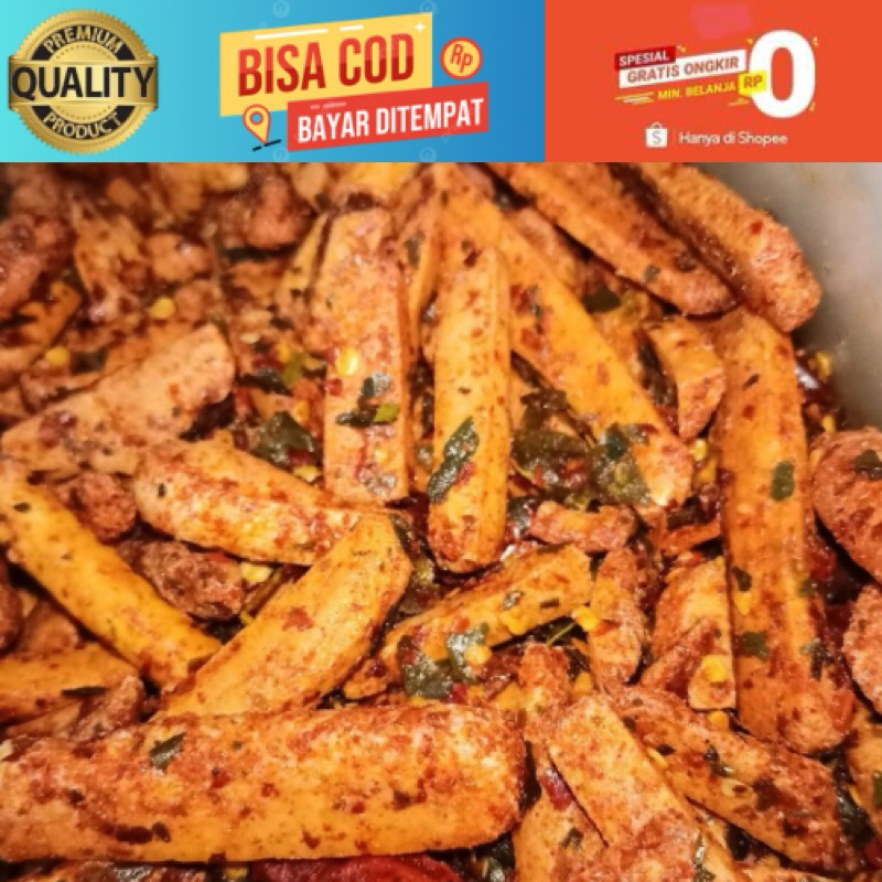 

1Kg BASRENG PEDAS DAUN JERUK 1KG BASRENG PERAS DAUN JERUK VIRAL