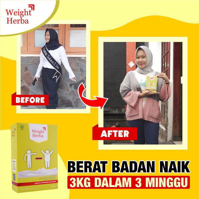 

(BISA COD) Weight Herba Susu Penambah Berat Badan 200 Gram