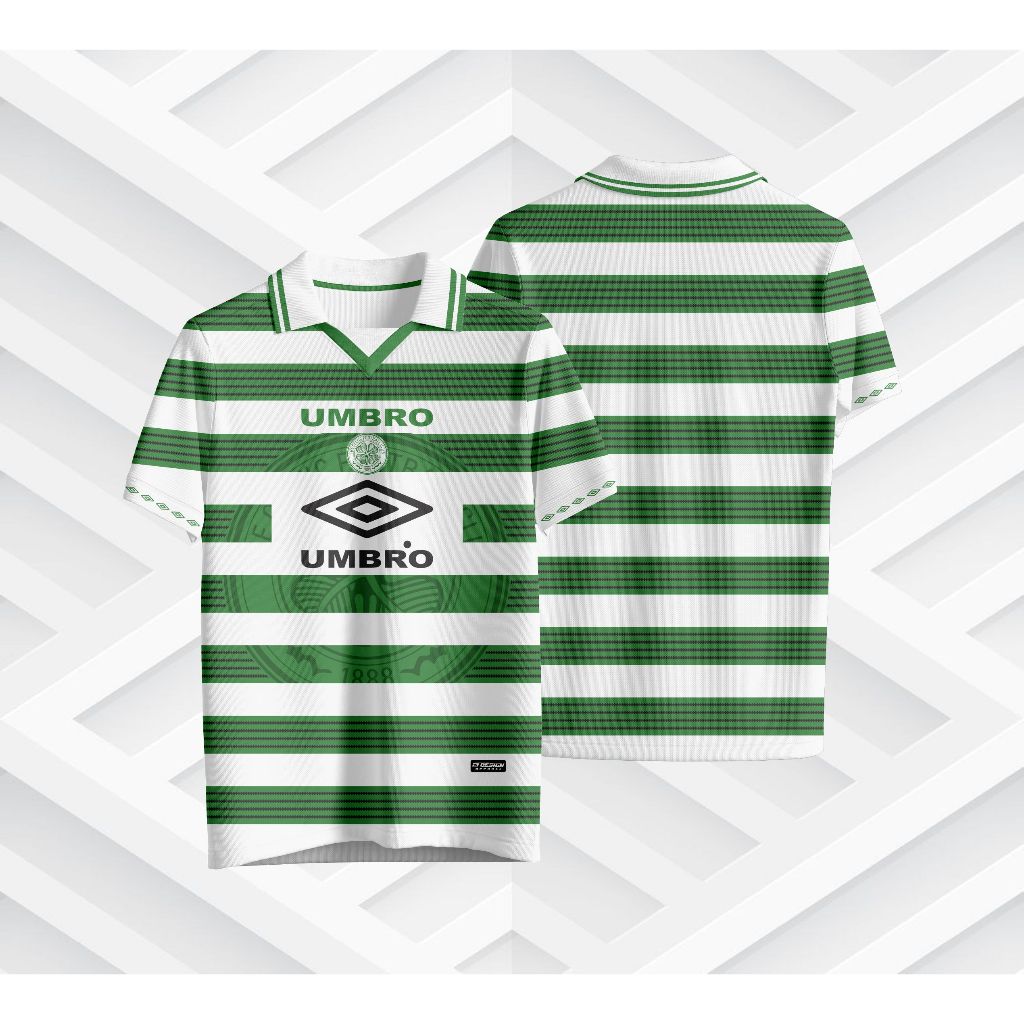 SIXTEEN // Jersey CELTIC // Jersey Retro // Jersey Vintage // Jersey Bola