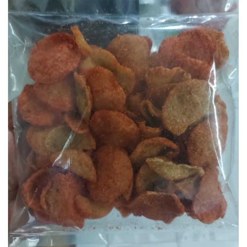 

Basreng bulat/basreng koin pedas isi 90gr