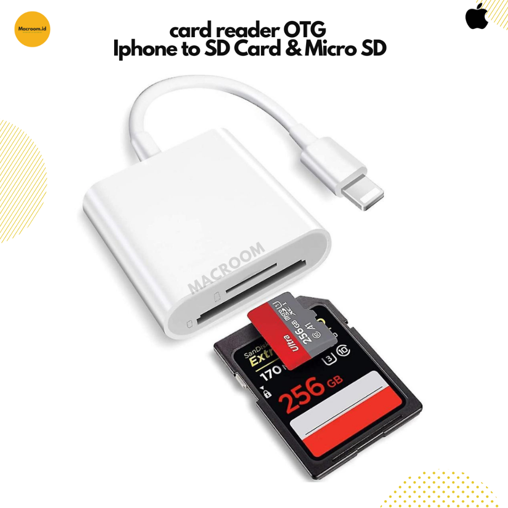 Card Reader OTG Iphone SD card Micro SD 3.0