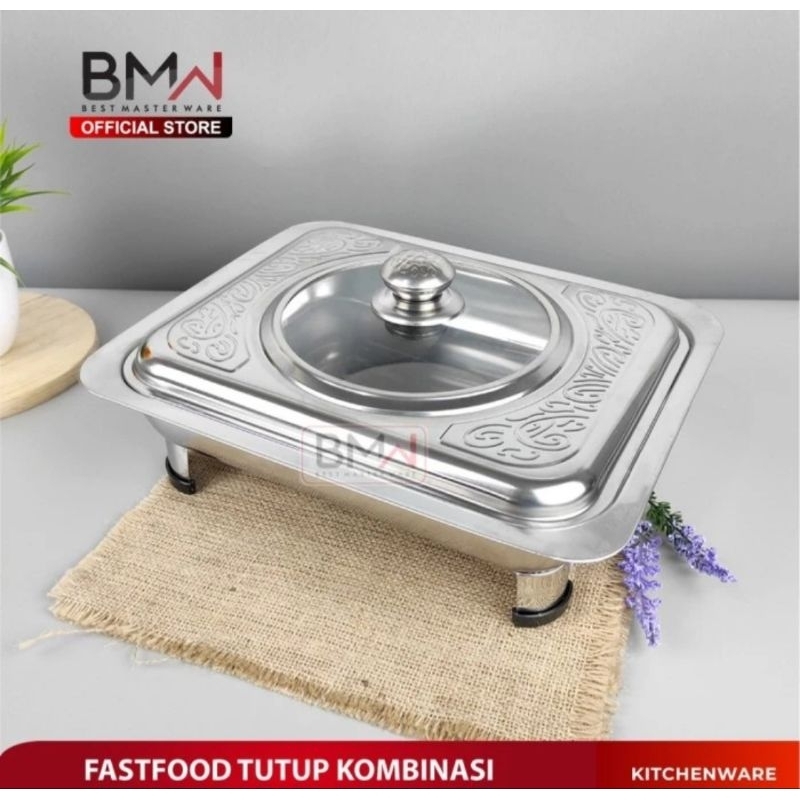 BMW Prasmanan Set Stainless Tutup Kaca Kombinasi BATAM