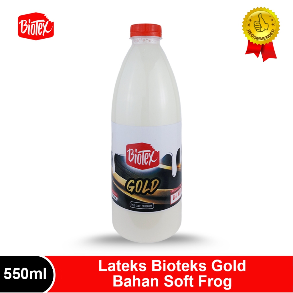Lateks Biotex Gold Bahan Bikin Soft Frog 550 Ml